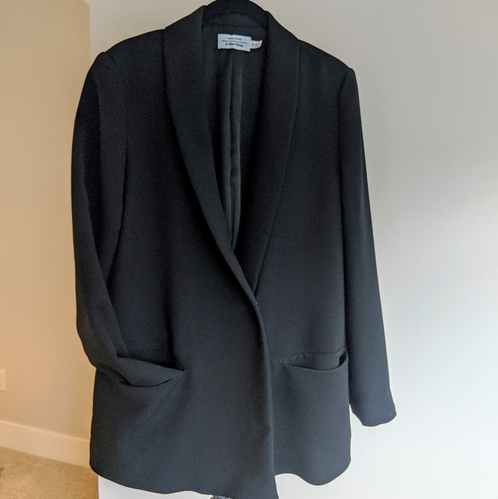 Structured Black  Blazer